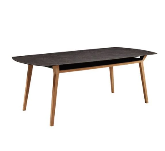 Modern Teak Outdoor Dining Table